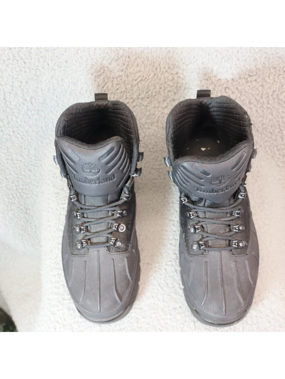 Timberland Euro Hiker Shell Toe Jacquard Boots sz 9 A427M